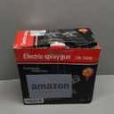 Paint Sprayer, Cosyjazz 1200W HVLP Spray Paint Gun with 5 Nozzles & 3 Spray Patterns, Adjustable Flow Control, 1400ml Container & Cleaning Tools, for House Painting, Fences, Cabinets, Walls etc.