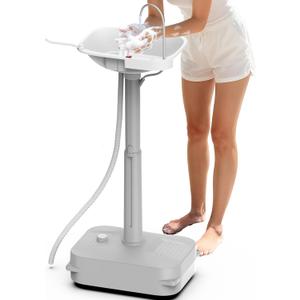 Portable Sink Hand Wash Station - 18L Capacity With USB Port or Battery Powered, Lightweight Camping Sink for Travel, Outdoor, Camping - Includes Soap Dispenser & Towel Holder