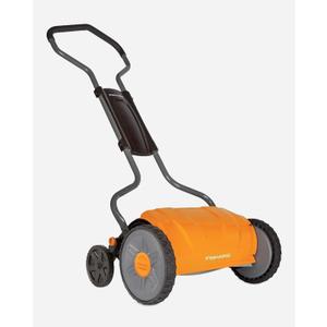 Fiskars 17" Push Mower, Manual Reel, No Motor Mower for Lawn Care
Grass Cutter with Steel Blades that Stay Sharp, Eco-Friendly Cordless Grass Trimmer