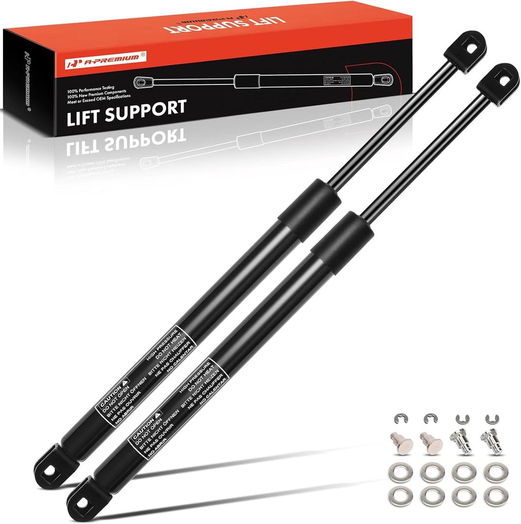 A-Premium Rear Tailgate Lift Supports Shocks Struts Compatible with Toyota Models - 4Runner 1996-2000 2.7L & 1996-2002 3.4L U-Blade Joints - Replace# 31J06WH86 (2PC Set-with Installation Hardwares)