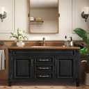Vinjiasin Black Wood Grain Peel and Stick Wallpaper for Desks 23.2" x 118"
