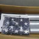 Upgraded 9 Gauge Heavy Duty Flag Pole Kit with 136 LED Ultra Bright Solar Light, 20FT 120 MPH Flagpole for Outside House in Ground, Bottom 3 mm Thick & 3 in Wide, 300D Thick Flag, Silver