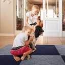 20Pcs Carpet Tiles Peel and Stick 24x 24 Non-Slip Self Adhesive Squares Carpet Floor Tile Reusable Waterproof Carpet for Living Room Bedroom