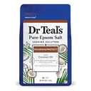4 Packs Dr Teal's Epsom Salt Soaks with  Coconut Oil, 3 lbs Each