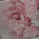 sechars 3 Piece Flower Wall Art Canvas Pink Peony Floral Painting Picture Vintage Blossom Art Prints for Living Room Girl Bedroom Decor for Living Framed Ready to Hang Each Piece 16x32inch