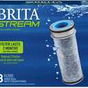 Brita Stream Water Filter Replacements for Stream Pitchers and Dispensers, Lasts 2 Months, Reduces Chlorine Taste and Odor, 3 Count
