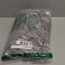 No Hook Shower Curtain with Snap in Liner, Tufted Chevron Striped Shower Curtain Set for Bathroom, Boho Waterproof and Washable Shower Curtains,71Wx74H, Grey