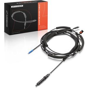 A-Premium 186 Inch Door Latch Release Cable Compatible with Honda Accord 2013 2014 2015 2016 2017, Fuel Filler Door and Trunk Lid