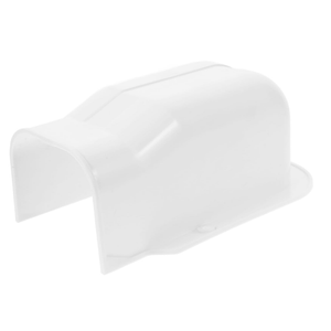 DECHOUS 2pcs Wall Mounted Air Conditioner Line Cover Kit Tubing for Outdoor Units Stylish Plastic Hose Cover Accessories Easy Installation for Use