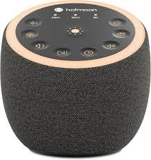 Hotmoon Sound Machine for Sleep, Cocoon 2 White Noise Sound Machine with 40 Relaxing Sounds, Dual-Speaker & Timer, 8 Night Light, Pink Brown Green Noise for Sleeping Adults, Office Privacy, Plug-in