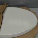 Mayfair Cassel Slow Close Toilet Seat, Easy Clean, Non Slip Premium Wood Seat, Easy Install, Made in USA, Elongated, Biscuit