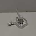 Universal 7/8" Handlebar Thumb Throttle, for Yamaha Banshee 350 Raptor 350 660R 700 YFZ450 Warrior 350 Bear Tracker 250, for Honda, for Suzuki, for Kawasaki, for Arctic Cat, Silver (Red)