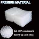 50Pcs 8'' X12'' Bubble Pouches Wrap, Clear Bubble Out Bags for Shipping,Double Walled Cushioning Bags for Moving,Packing and Extra Protecting Fragile Item