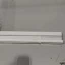 1" Cordless Mini Blinds 26" W x 48" H, White Vinyl Blinds, Horizontal Light Filtering, Window Blinds for Indoor Windows, Office, Kitchen, Bathroom and Living Room.