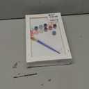 obterie 4 Pack Framed Paint by Numbers Kit for Adults Beginner Canvas Painting by Numbers for Adults Flowers Easy Adult Paint by Number Kits with Frame Flower Watercolor Painting by Number 8x12 Inch