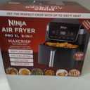 Ninja XL Air Fryer with MaxCrisp | 6.5 QT Capacity | 6-in-1 Max Crisp, Air Fry, Roast, Bake, Reheat & Dehydrate | 450°F Temp | 1750 Watts | Nonstick Basket, Crisper Plate & Recipe Guide | Grey | AF181