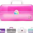 Caboodles On-The-Go-Girl Case (Hot Pink Jelly Sparkle)