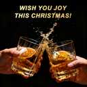 Clear Ice Cube Maker - 2.5" Round Ball - Stainless Steel Clear Ice Cube Molds - Sphere Mold & Christmas Gift for Cocktails, Drinks & Bourbon, Whiskey Gifts for Men Women Dad(2 Packs)