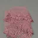 Women's Wedding Jackets Lace Bridal Bolero Shawl Tulle Cape for Bride Bridesmaid Wrap Shrug (One Size, Blush)