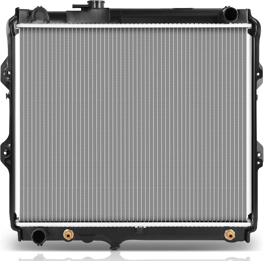 SCITOO Engine Coolant Radiator Assembly for 1988 1989 1991 1992 1994 for Toyota for 4Runner 3.0L 1988-1993 1995 for Toyota for Pickup 3.0L Replace CU50