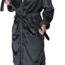Northwest NFL Arizona Cardinals Silk Touch Bath Robe, Large/X-Large, Rollout Black