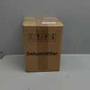 Dehumidifier with Drain Hose. Litever Small Portable Dehumidifier. Auto-OFF. Drain Hose for Continuous Drainage. Effective for Small Bathroom Pantry Closet Basement Wardrobe Gun safe RV Trailer Camper