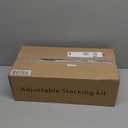 Washer Dryer Stacking Kit, Universal 29"/28"/27"/26"/25"/24" Stackable with Pull-Out Drying Rack, Adjustable Stacking Kit for Washer and Dryer, Connecting Frame with Ratchet Strap