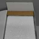 Meangood Jewelry Box Wood for Wowen, 5Layer Large Organizer Box with Mirror & 4 Drawers for Rings, Earrings, Necklaces, White