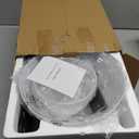 GERGO Led Floor Lamp, Super Bright 11W+7W 2100LM Torchiere Floor Lamps for Living Room, Stepless Adjustable 4 Color Temperatures 3000K-6000K with Remote Control for Bedroom (Matte Black)