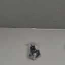 EaseLife Sliding Barn Door Bottom Floor Guide,U Shape,Flexible Adjustable Fit Distance,Flush Flat Bottom Design,Wall Mount System,for Door & Cabinet,Black (1 Piece)