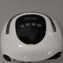 Wisdompark LED Nail Lamp 220W for Gel Nails Fast Curing Dryer with 57pcs Lamp Beads 4 Timers Professional UV Light for Home Salon Nail Art Tools White