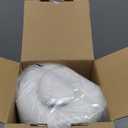 CPAP Pillow for Side Sleeping, Sleep Apnea Pillow for All CPAP Masks Users to Reduce Air Leaks & Masks Pressure, Memory Foam Pillow with Cooling & Breathable Pillowcase for Side Back Sleeper (25.6*15.8*3.5/4.33inch, White)