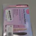 Subay Electric Nail Drill, Portable Electric Nail File for Acrylic Gel Nails, Manicure Pedicure Tool with 6 Bits and 26 Sanding Bands for Home and Salon Use - Pink