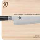 Shun Cutlery Small Hinoki Cutting Board, 10.75" x 8.25" Small Wooden Cutting Board for Kitchen, Medium-Soft Wood Preserves Knife Edges, Forest Stewardship Council Certified, Japanese Chopping Board