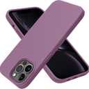 OTOFLY Designed for iPhone 13 Pro Max Case, Silicone Shockproof Slim Thin Phone Case for iPhone 13 Pro Max 6.7 inch (Lilac Purple)