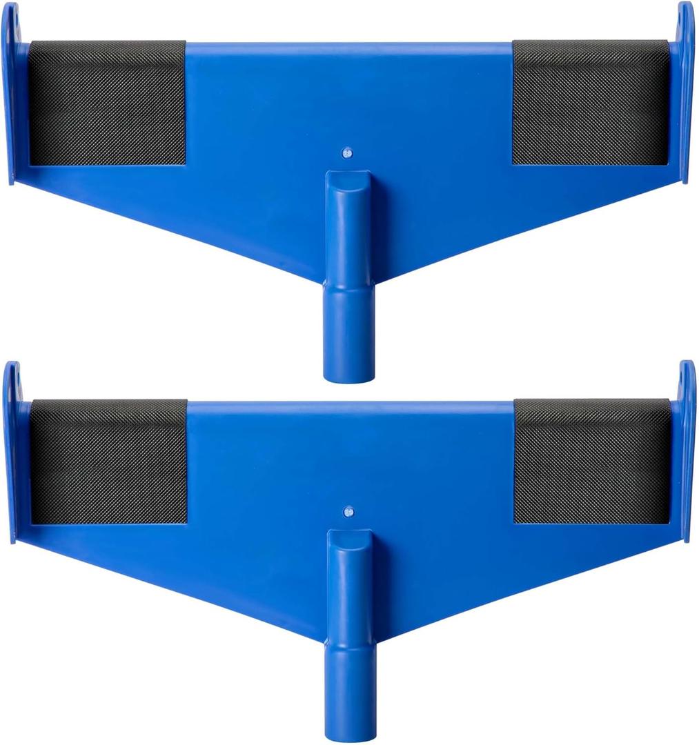 2 Pcs 17 Inch Gutter Ladder Safety Rest-Non-Slip Gutter Guard Ladder Stabilizer-Ladder Safety Helper for Gutters and Roof Safety Protection