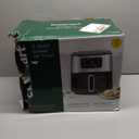 Cuisinart Air Fryer, 6-Quart Basket Large Fryer with 5 Cooking Functions to Roast, Bake, Broil, Air Fry and Keep Warm, 5 Airfryer Presets, Dishwasher-Safe Parts, AIR-200NAS, Stainless Steel & Black