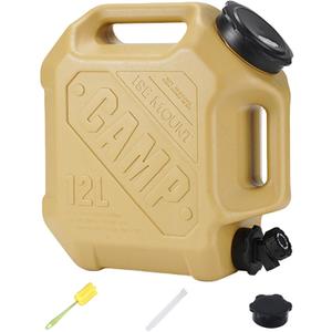 ASIEIT 3.2 Gallon Water Jug with Spigot, Portable Water Tank BPA Free, Leak-Proof Water Containers for Camping Water Storage Containers for Emergency Outdoor Hiking Picnic