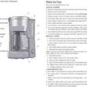 BLACK+DECKER 5-Cup Coffeemaker, DCM600B Black