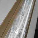 Kenney Chelsea Ball End Window Curtain Rod, Adjustable Curtain Rod for Windows 28 to 48 Inches, Extendable Curtain Rod Set, White
