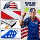 2026 World Cup Fan Accessories Kit, 7 PCS World Soccer Sport Cup Gear Set, World Cup Merchandise for Soccer Party Decorations, Stadium Events, Watch Party, Home Cheering