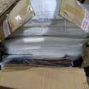 IDEALHOUSE Modern 86" Leather Sofa with 2 Throw Pillows, Deep Seat Couch with Upholstered Cushion & Removable Cover,Comfy Faux Leather Sofa Couch for Small Space Apartment Lounge, Brown