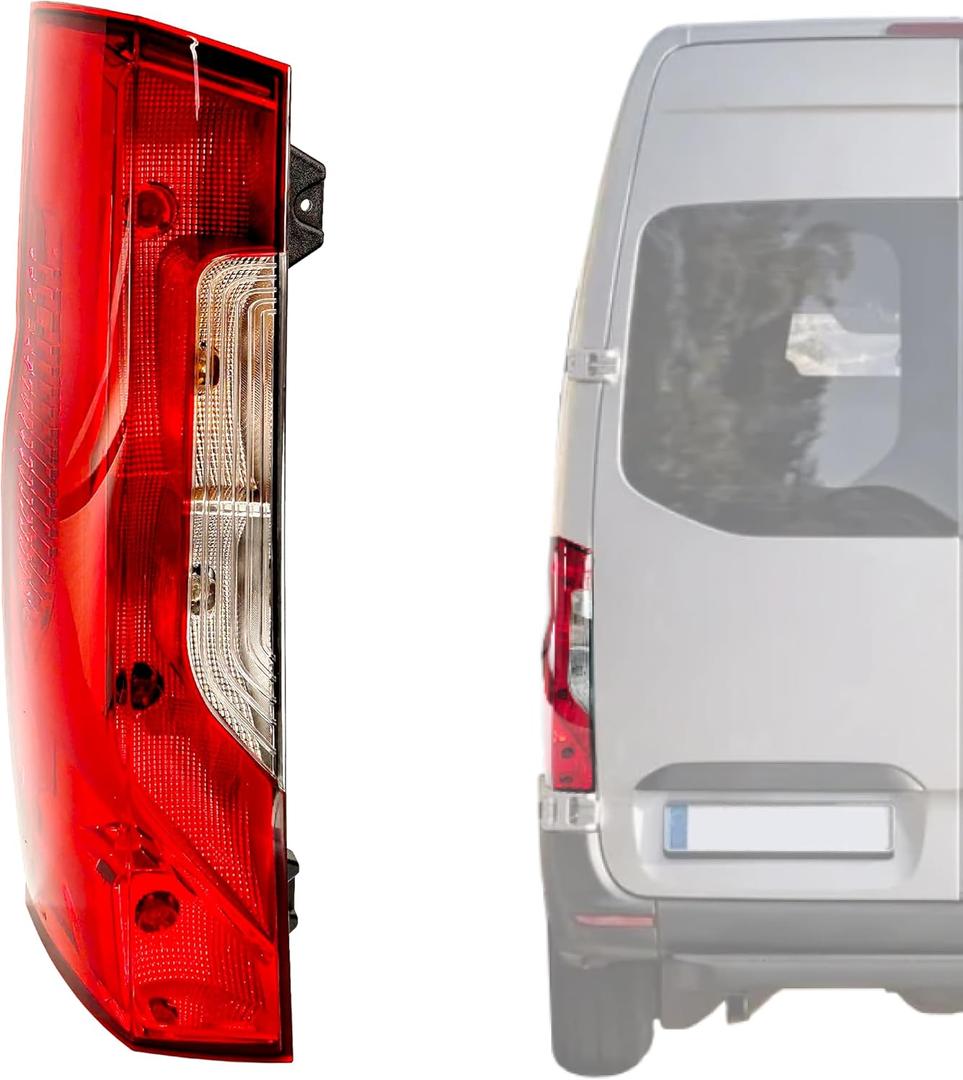 Tail Light Replacement for 2019 2020 2021 2022 2023 Benz Sprinter Van Taillights Sprinter Tail Light Halogen Rear Lights (Rear-Left)