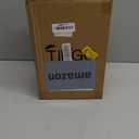 TIPGO Bathroom Trash Can with Lid, 10 Liter/ 2.6 Gallon Slim Garbage Can, Small Trash Bin Waste Basket with Pop-Up Lid for Kitchen, Bedroom, Living Room, Office (Black)