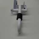 FSA/HSA Eligible, Vaunn Adjustable Bathtub Safety Rail Shower Grab Bar Handle, Stainless Steel, White