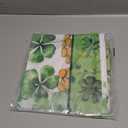 XCHI Green Hats Shamrock Coins St. Patrick's Day Tablecloth Rectangle Table Cloth Washable Table Covers for Indoor Outdoor Dining Home Party Decorations 60x104 Inch