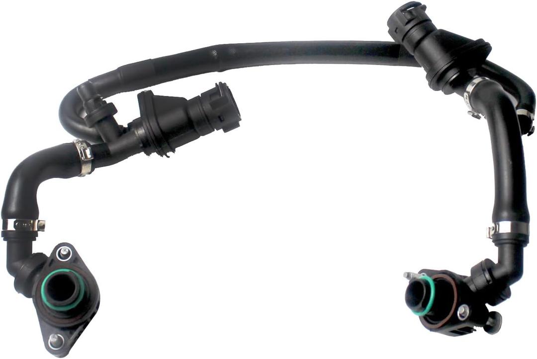 Crankcase Ventilation Hose Vent Fits for BMW 750Li xDrive 750i 750X M550iX G12 2016-2019 Crankcase Breather Hose Replacement for 11158635529 11158601614 11158601620 11158601621