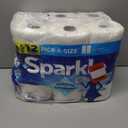 Sparkle Pick-A-Size Paper Towels, 6 Double Rolls (660 Sheets Total) - Strong 2-Ply Towels for Kitchen Cleanup and Everyday Messes