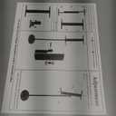 Adjustable Poster Stand for Display - Floor Standing Poster Sign Stand Metal with 180 Angle Rotation, Great for Events, Advertising, and Direction Board & Foam Poster (1 PACK)