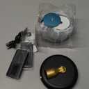 Rechargeable Battery LED Spotlight Indoor: Wireless Mini Art Accent Spot Lights with Timer Remote - Small Dimmable Uplight for Plants Display Painting Dartboard Artwork Portrait Closet (2 pack, Black)